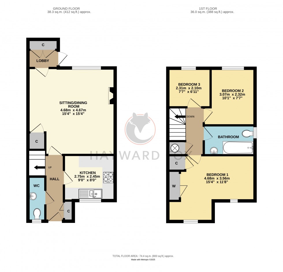 Floorplan for Lymington