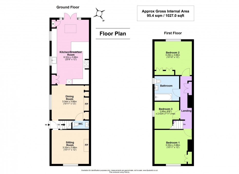 Floorplan for Lymington