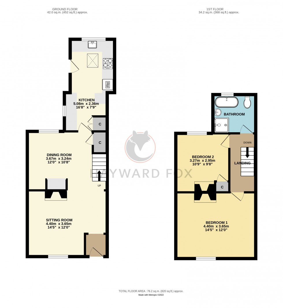 Floorplan for Lymington, Hampshire