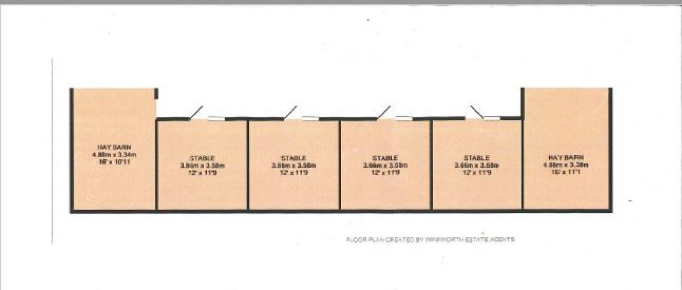 Floorplan for Sway, Lymington, Hampshire