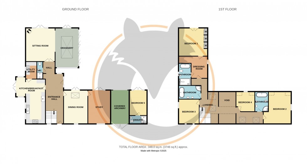 Floorplan for Everton, Lymington, Hampshire