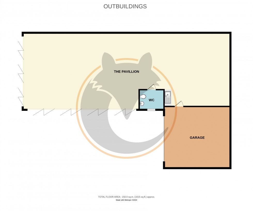 Floorplan for Everton, Lymington, Hampshire