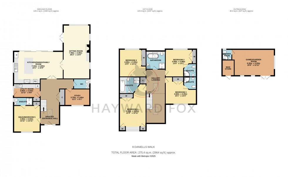 Floorplan for Lymington, Hampshire