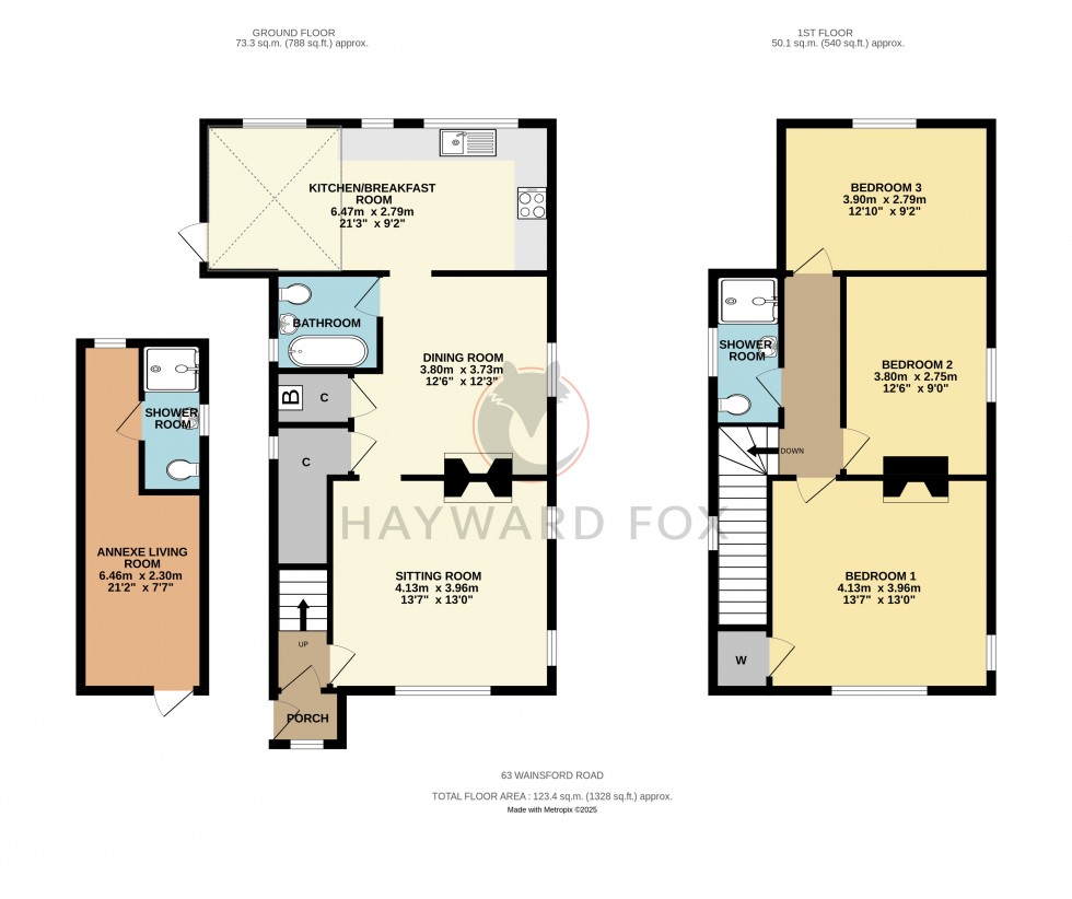 Floorplan for Pennington, Lymington, Hampshire