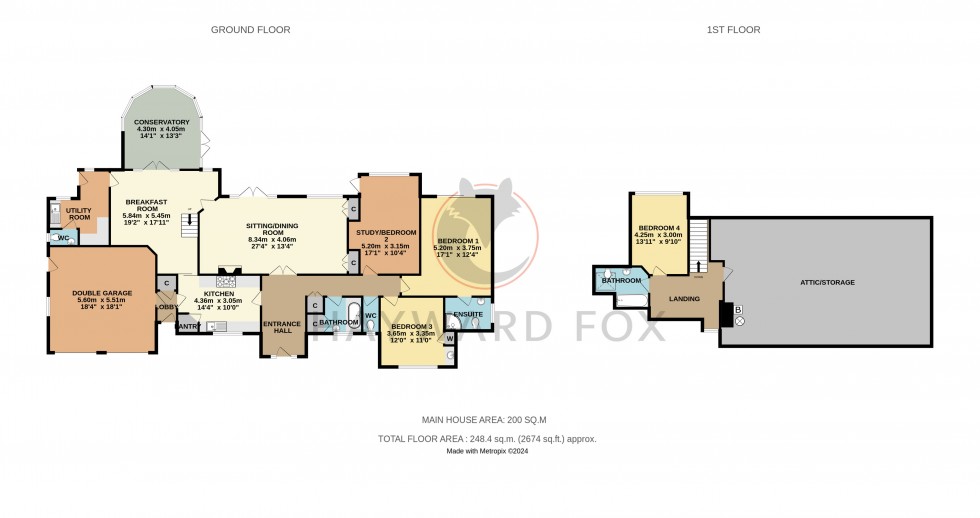 Floorplan for Lymington, Hampshire