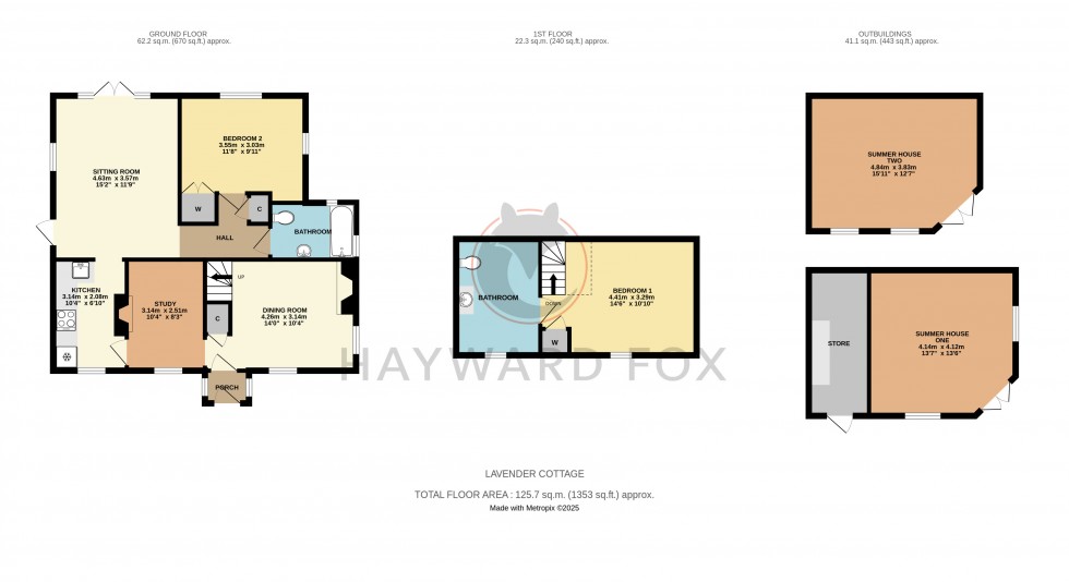 Floorplan for Hordle, Lymington, Hampshire