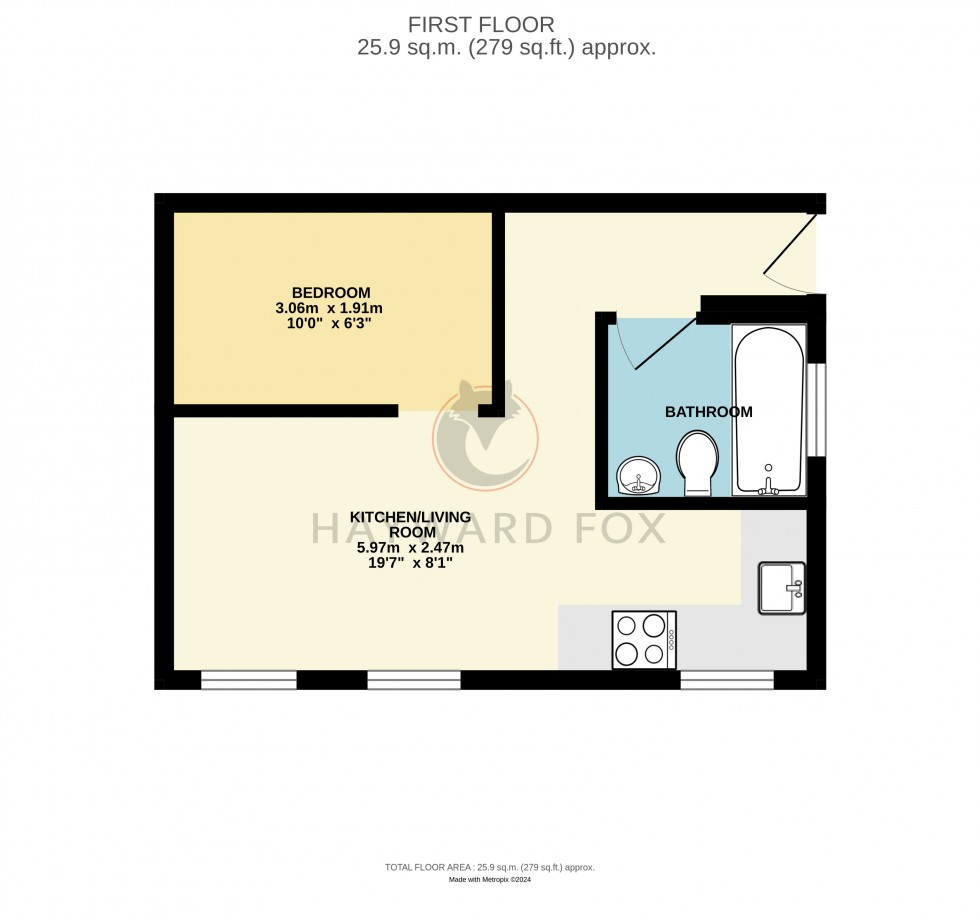 Floorplan for Lymington, Hampshire