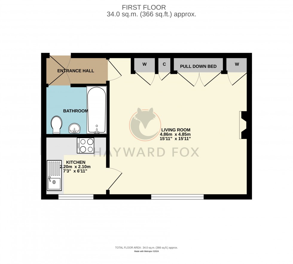Floorplan for Lymington, Hampshire