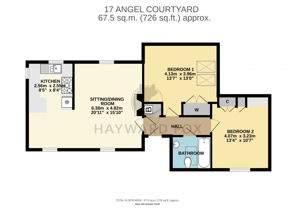 Floorplan for Lymington, Hampshire