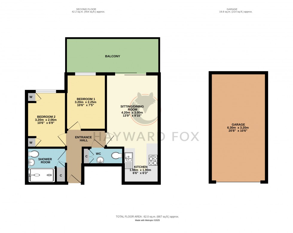 Floorplan for Lymington, Hampshire