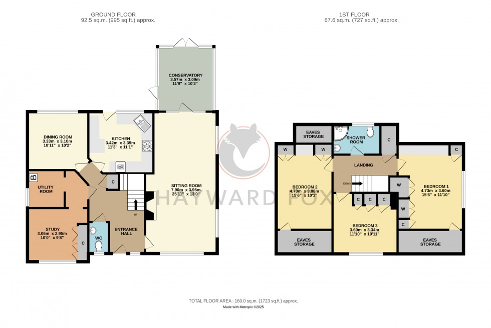 Floorplan for Lymington, Hampshire