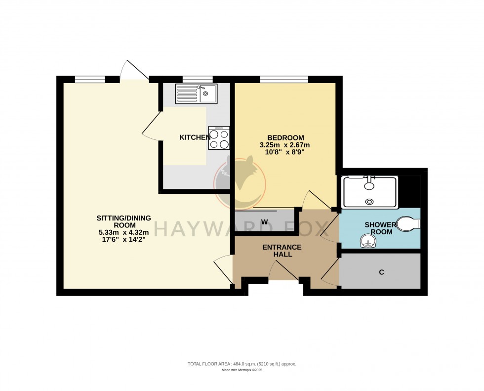 Floorplan for Lymington, Hampshire