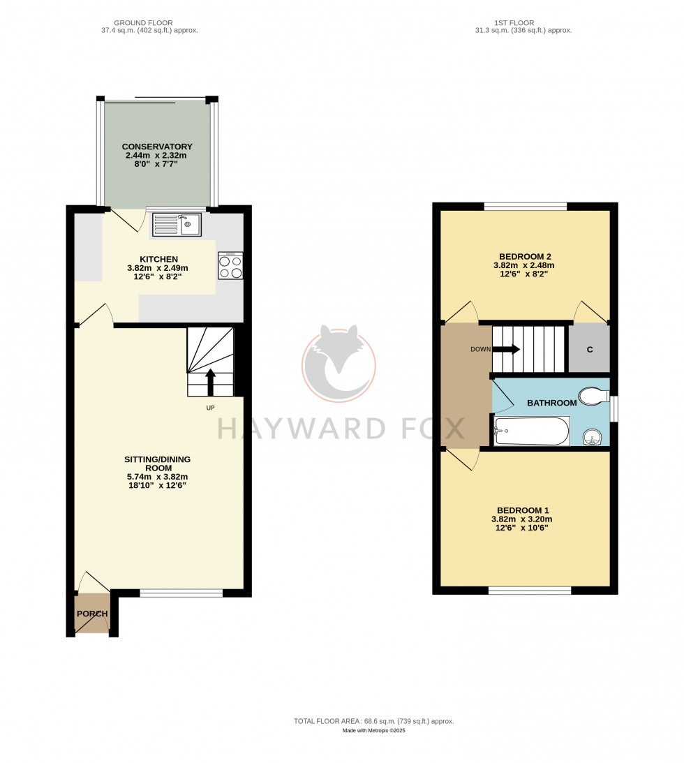 Floorplan for Lymington, Hampshire