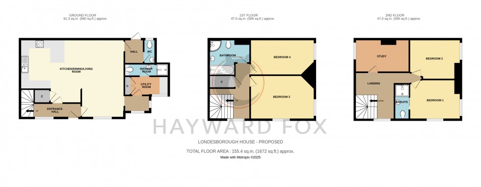 Floorplan for Lymington, Hampshire