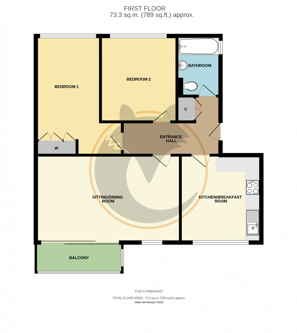 Floorplan for Milford on Sea, Lymington, Hampshire