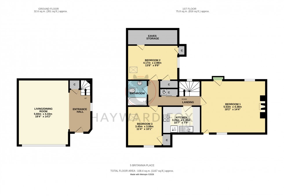 Floorplan for Lymington, Hampshire