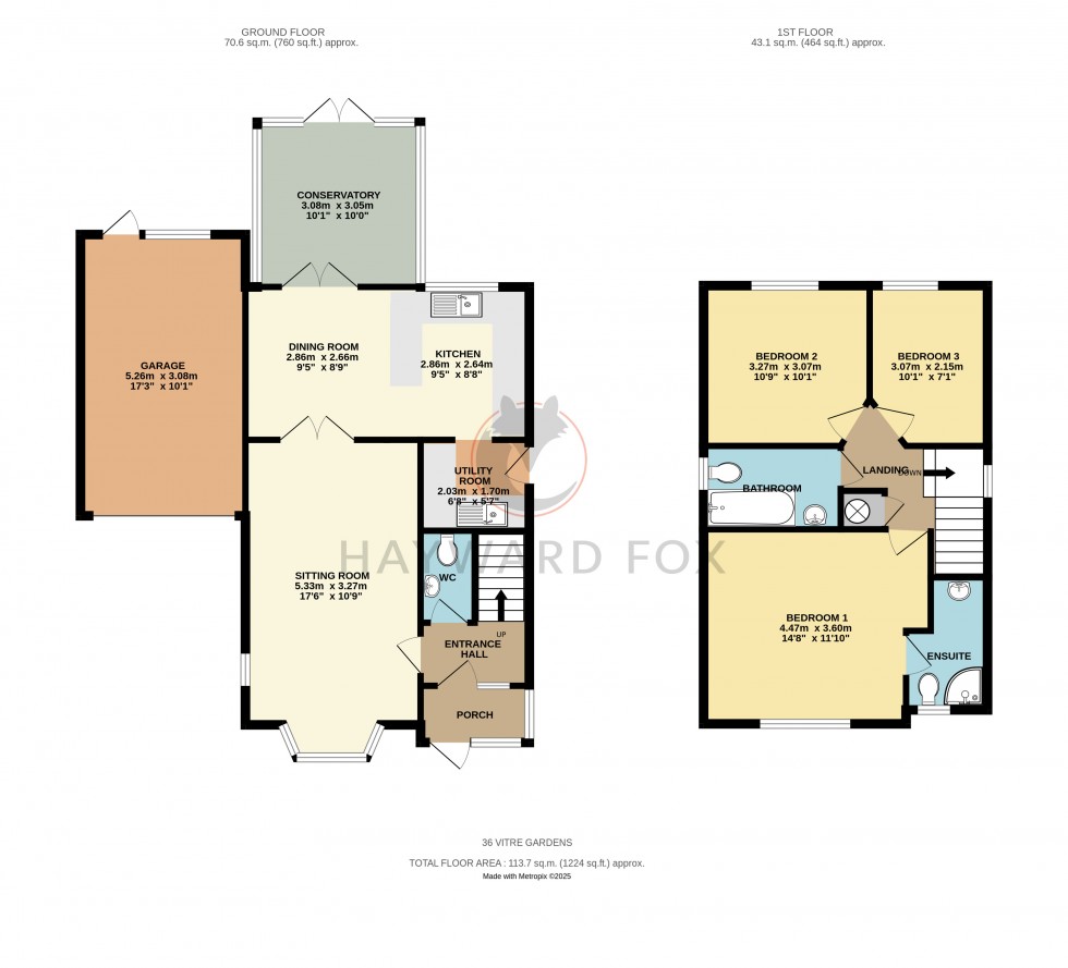 Floorplan for Lymington