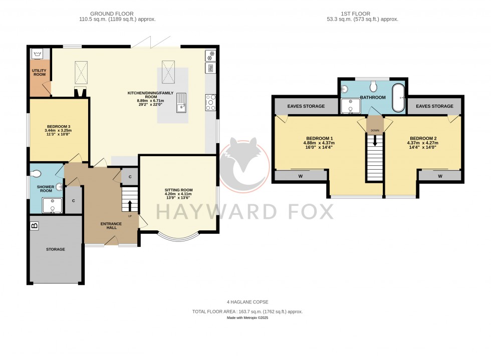 Floorplan for Pennington, Lymington, Hampshire