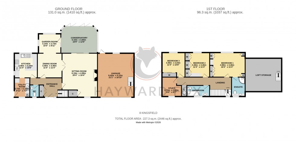 Floorplan for Lymington, Hampshire