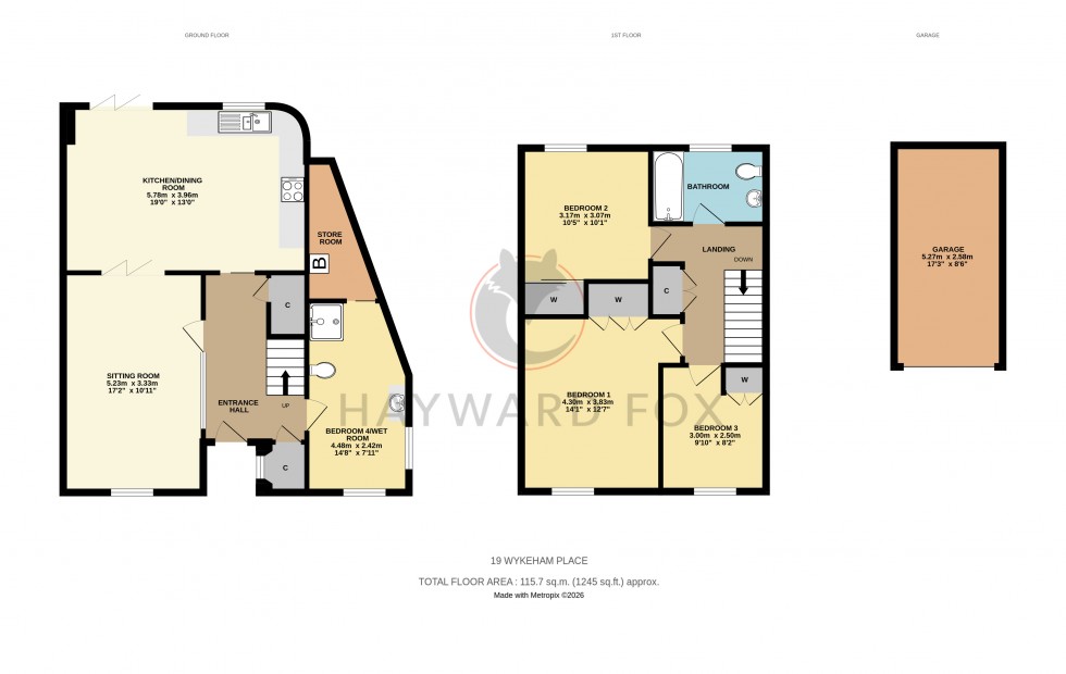 Floorplan for Lymington
