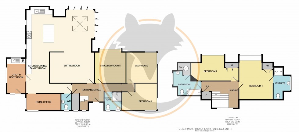 Floorplan for Milford on Sea, Lymington
