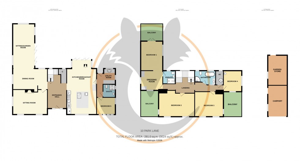 Floorplan for Milford on Sea, Lymington, Hampshire