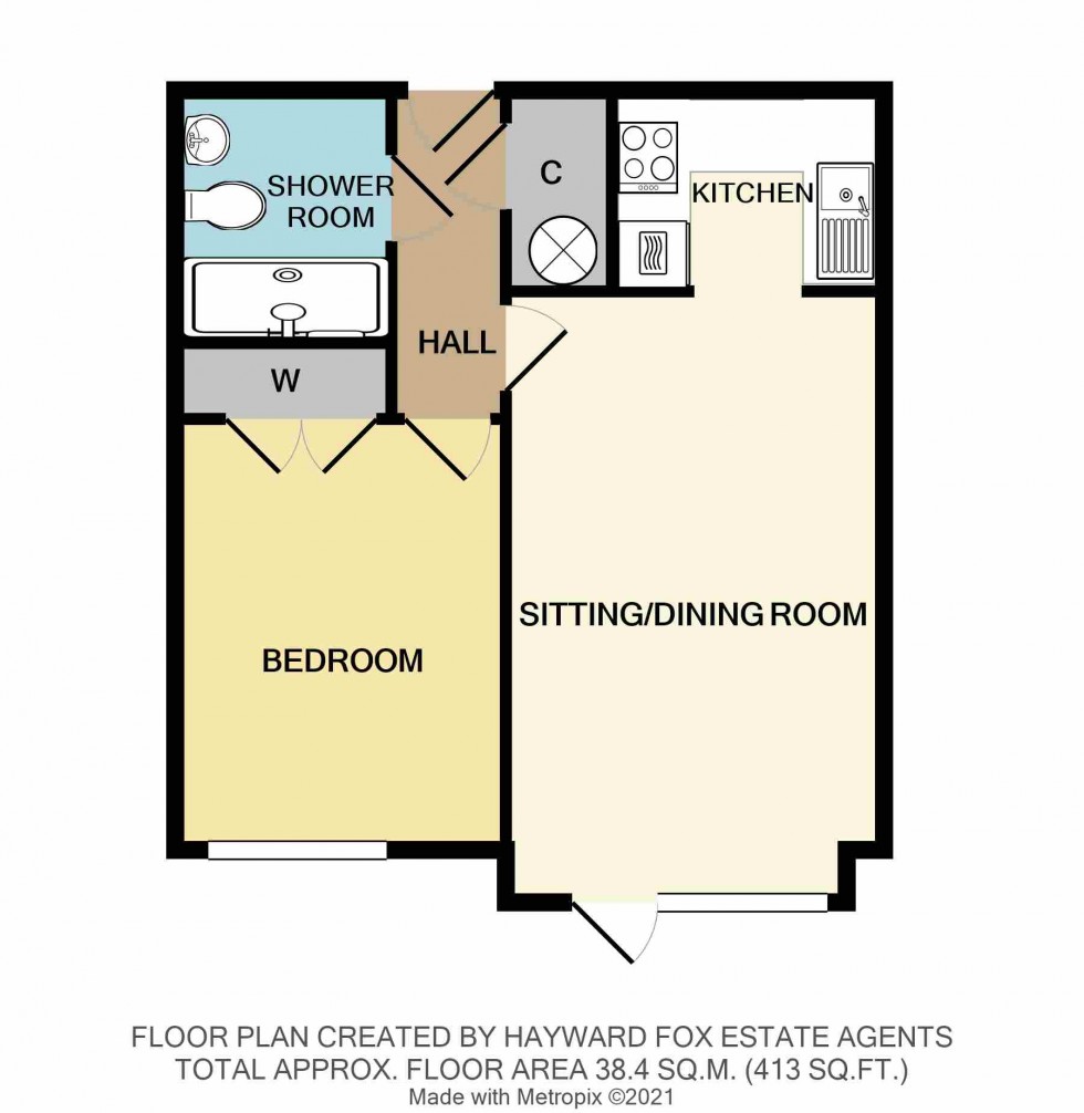 Floorplan for Milford on Sea, Lymington, Hampshire