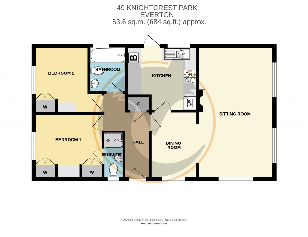 Floorplan for Milford Road, Everton, Lymington