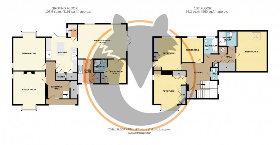 Floorplan for Milford on Sea, Lymington, Hampshire