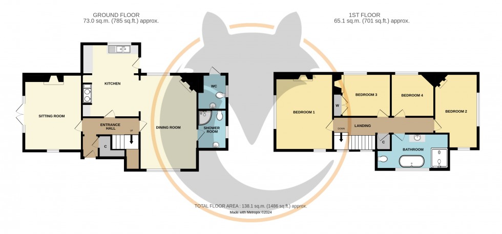 Floorplan for Milford on Sea, Lymington, Hampshire