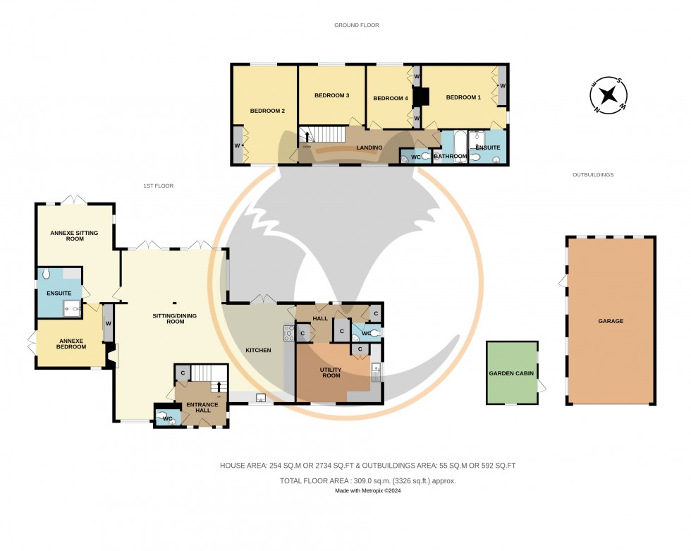 Floorplan for Milford on Sea, Lymington, Hampshire