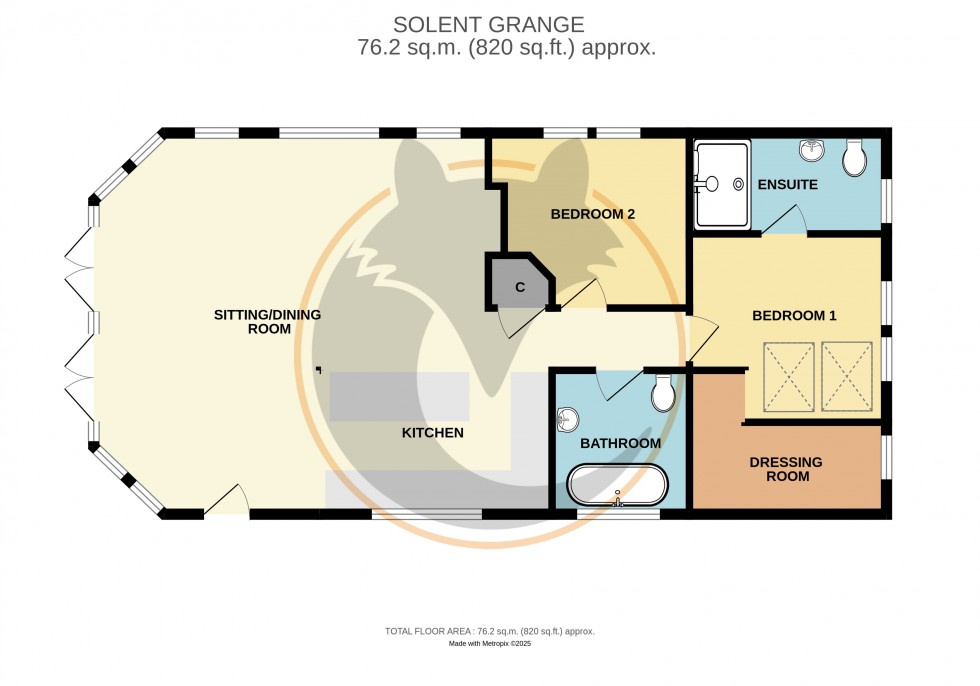 Floorplan for Milford on Sea, Lymington, Hampshire