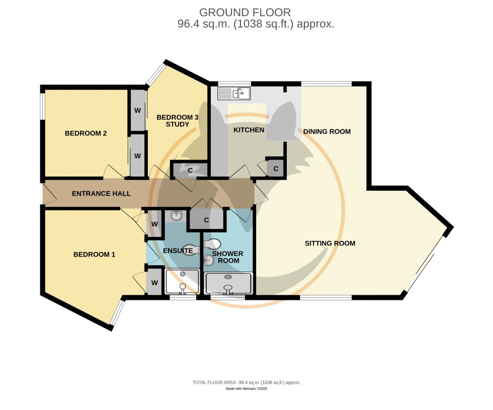 Floorplan for Milford on Sea, Lymington, Hampshire
