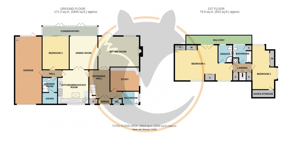 Floorplan for Milford on Sea, Lymington, Hampshire