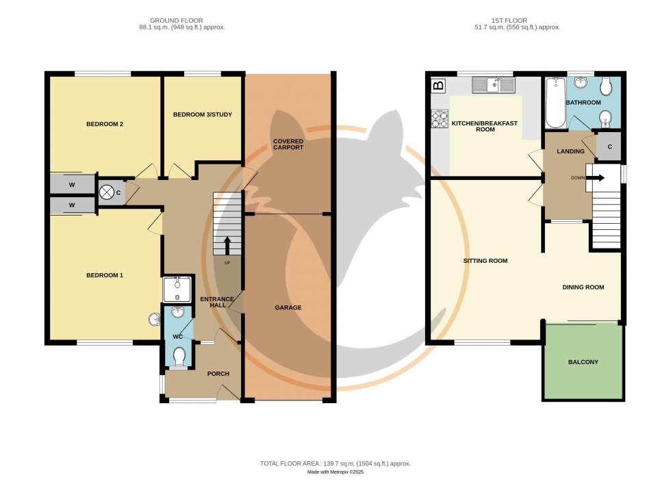 Floorplan for Milford on Sea, Lymington, Hampshire