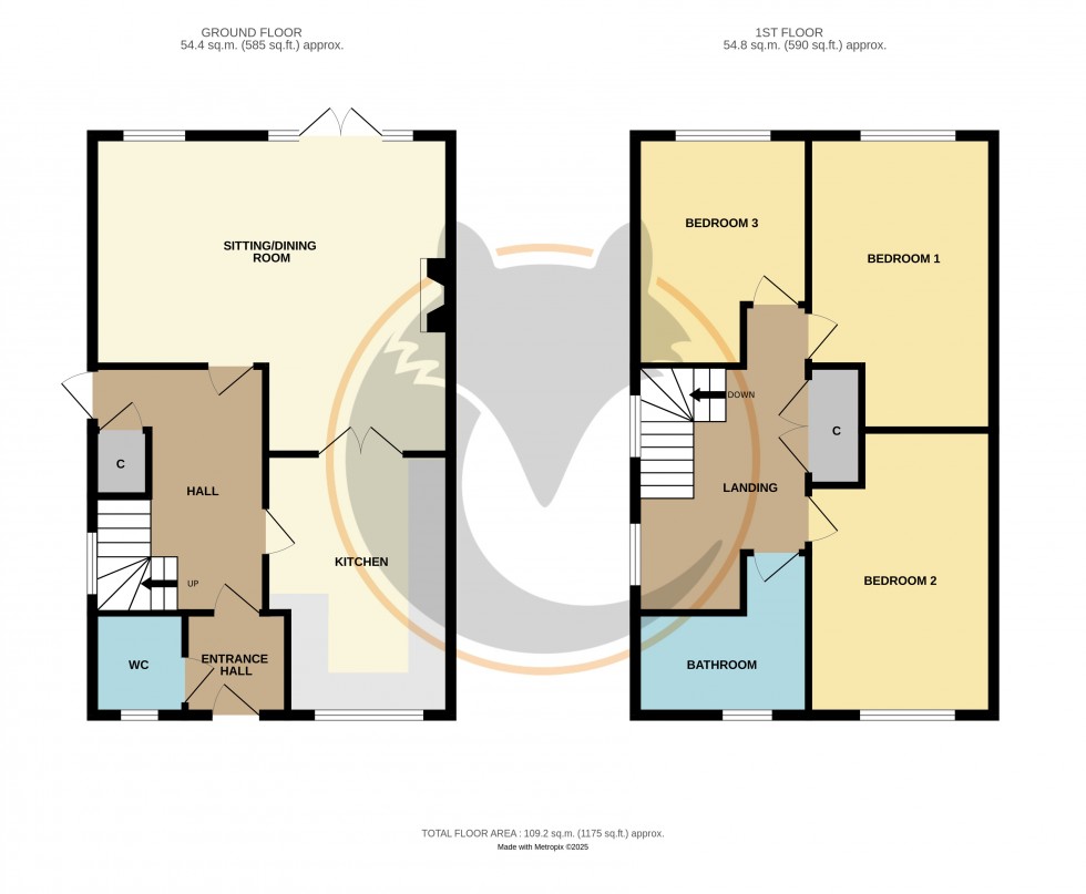 Floorplan for Milford on Sea, Lymington, Hampshire