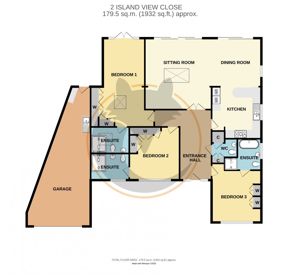 Floorplan for Milford on Sea, Lymington, Hampshire