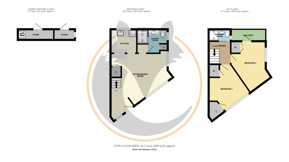 Floorplan for Milford On Sea, Lymington, Hampshire