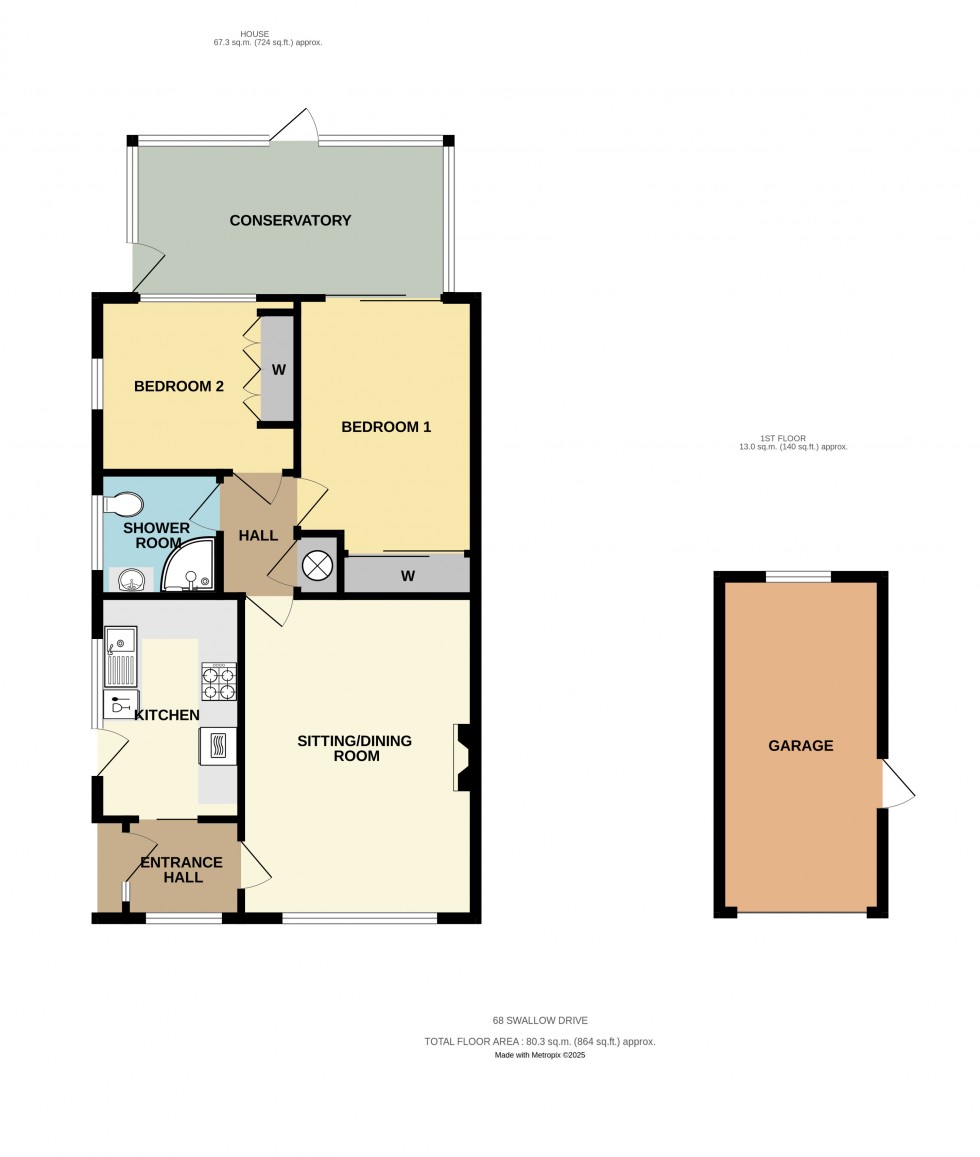 Floorplan for Milford on Sea, Lymington, Hampshire