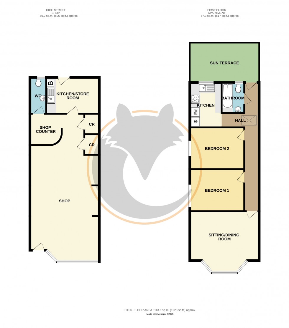 Floorplan for Milford on Sea, Lymington, Hampshire