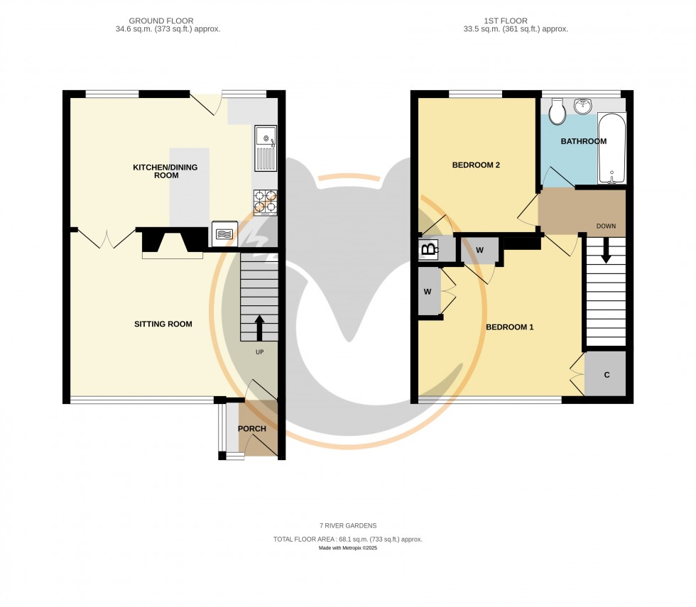 Floorplan for Milford on Sea, Lymington, Hampshire