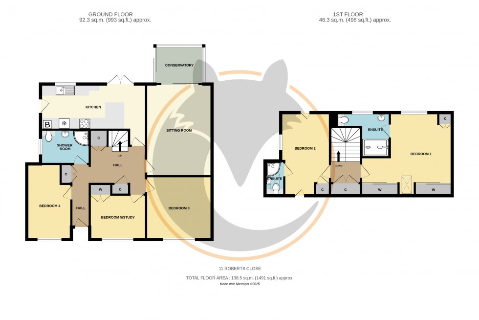 Floorplan for Everton, Lymington, Hampshire