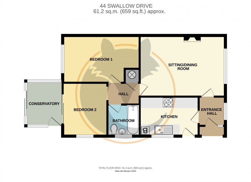 Floorplan for Milford on Sea, Lymington, Hampshire