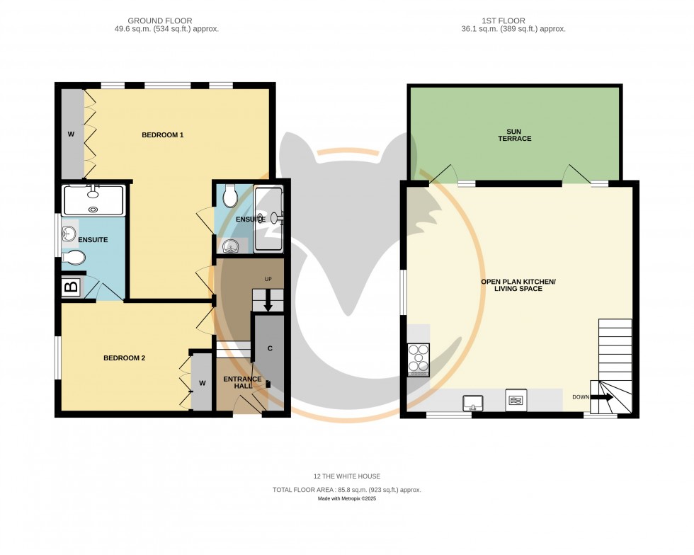 Floorplan for Milford on Sea, Lymington, Hampshire