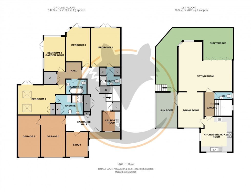 Floorplan for Milford on Sea, Lymington, Hampshire