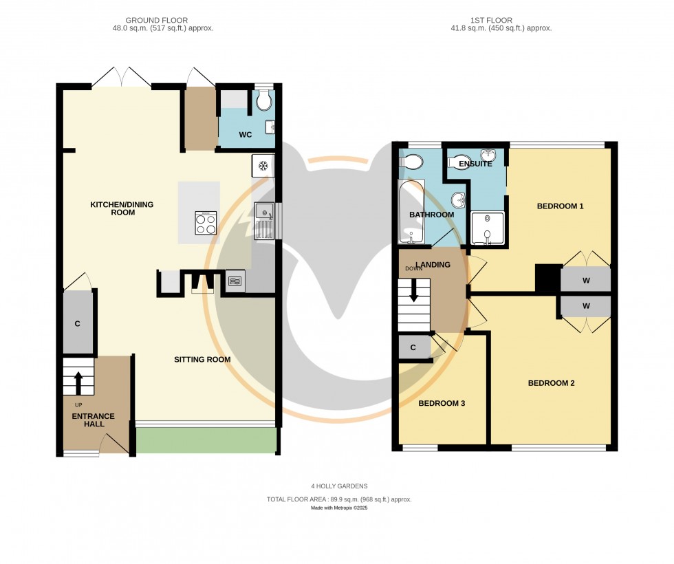 Floorplan for Milford on Sea, Lymington, Hampshire