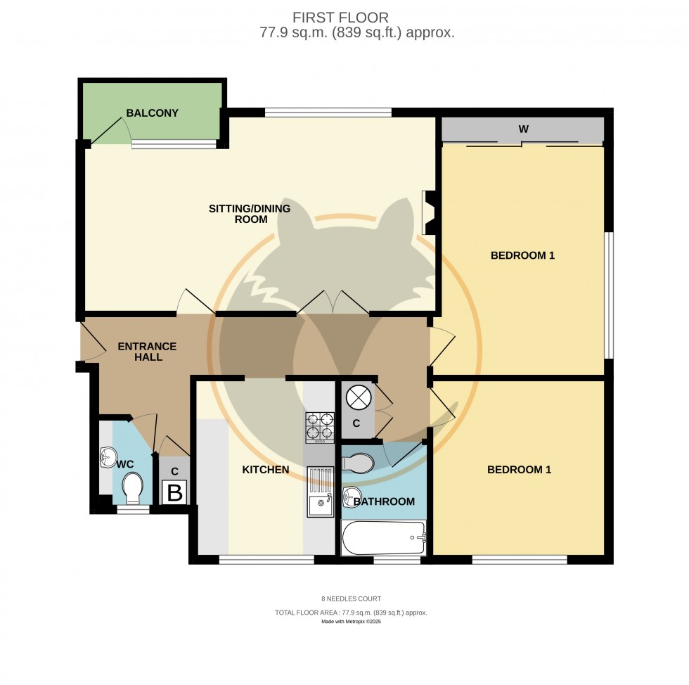 Floorplan for Milford on Sea, Lymington, Hampshire