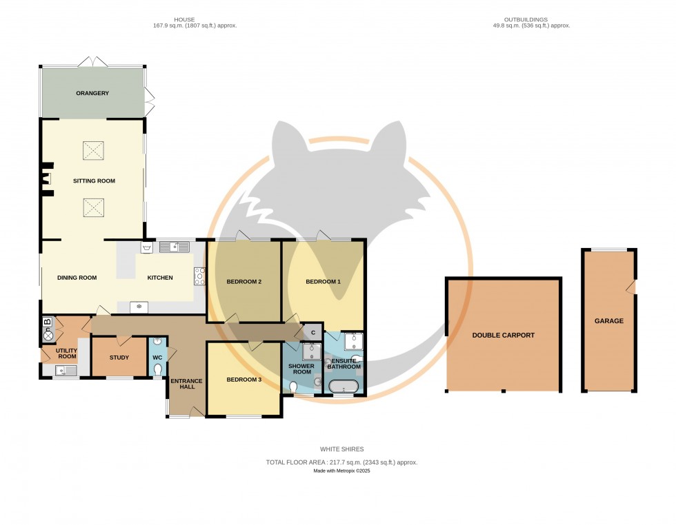 Floorplan for Everton, Lymington, Hampshire