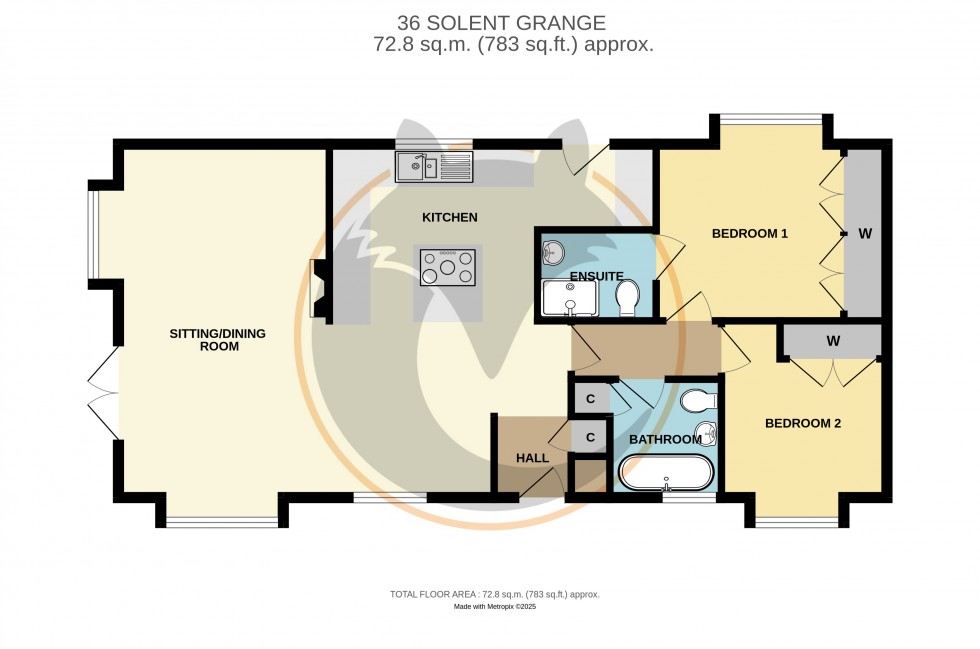 Floorplan for Milford on Sea, Lymington, Hampshire