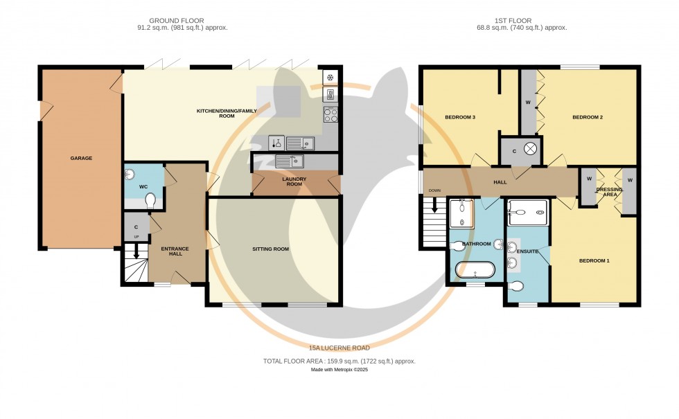 Floorplan for Milford on Sea, Lymington, Hampshire